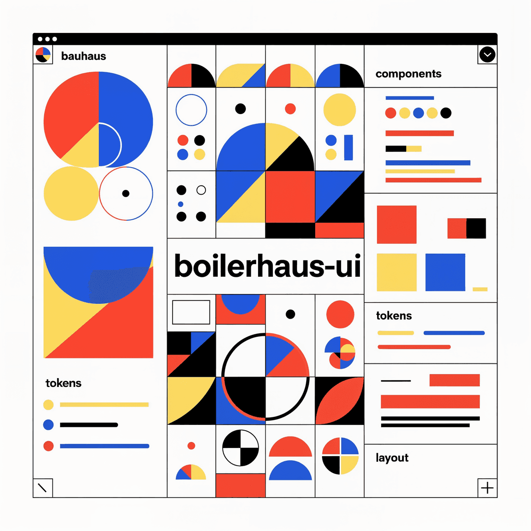 boilerhaus-ui — Design system & component SDK